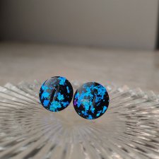 Trójwymiarowe kolczyki z pyłkiem