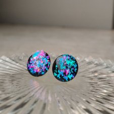 Trójwymiarowe kolczyki z pyłkiem