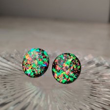 Trójwymiarowe kolczyki z pyłkiem