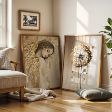 ZESTAW PLAKATÓW 2x 30x40 cm Anioł i dmuchawiec   (set236)