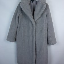 New Look luźna kurtka za kolano baranek 8 / 36