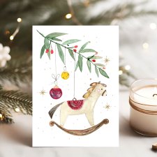 Zestaw 5 kartek świątecznych