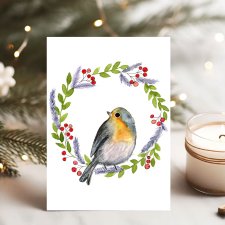 Zestaw 5 kartek świątecznych