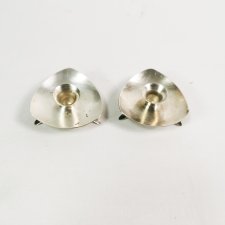 Świeczniki modernistyczne- platerowane, Dania lata 60