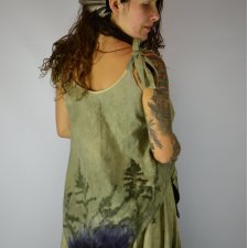 Barwiona roślinami Bluzka Nimfa z Głębin 3