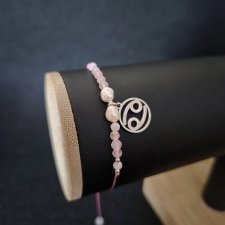 Bransoletka Zodiakalna Rak - wersja ze srebrem