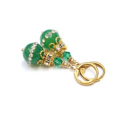 Alloys Collection - Onyx green - kolczyki /14.11.25/