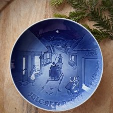 Talerz świąteczny 1979, B&G, Made in Denmark