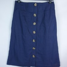 Marks Spencer lniana spódnica midi 14 / 42