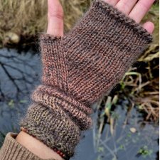 praliny / mitenki z kaszmirem