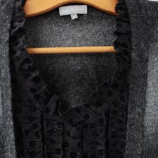 Sweter vintage kobiece detale Per Una bawełna wiskoza