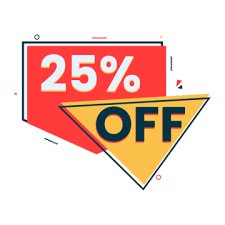 Rabat 25% !