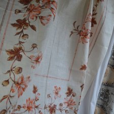 lniany obrus vintage