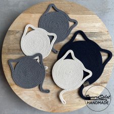 Podkładki koty 5 szt.