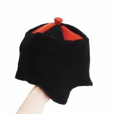 100% wełna czapka vintage