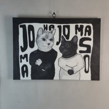 Obraz - KOTY - JOMAHAJOMASO - 50 x 70