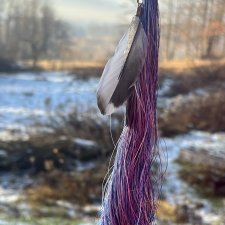 Leć gdzie chcesz I- kolczyki z piorkami