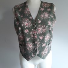 Kamizelka vintage Laura Ashley