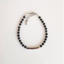 Bransoletka Not Only Black v silver