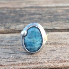 Apatyt - pierścionek regulowany