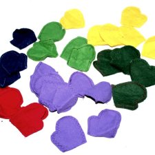 filcowe łapki rękawiczki do hand made 33szt