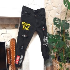 Jeansy boyfriendy XL