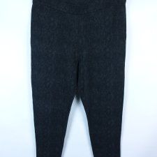 Marks Spencer spodnie dzianinowe na gumce wzór wężowy 20 / 46