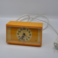 Vintage budzik elektryczny PRL lata '70 '80