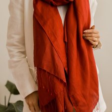 chusta z modalu i jedwabiu