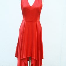 CZERWONA SUKIENKA RED DRESS 34 MOHITO