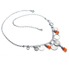 Numizmaty orange/ naszyjnik
