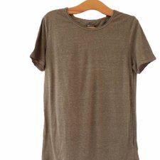 Oliwkowy T-shirt vintage khaki H&M Divided unisex