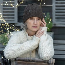 Czapka z alpaki i merynosa