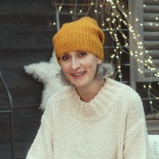 Czapka z alpaki i merynosa