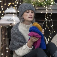 Czapka z suri alpaki