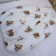 Śpiworek niemowlęcy dla niemowlaka bambusowy maluszki 0-6 msc