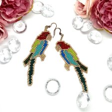 Kolczyki Tęczowe Ary