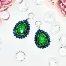 Kolczyki Zielona Magia