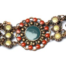PIĘKNA orientalna  BRANSOLETKA