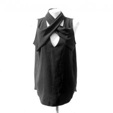 RIVER ISLAND - CZARNA BLUZKA