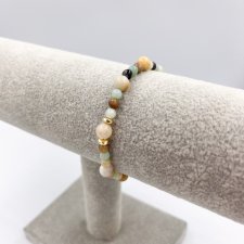 Bransoletka Amazonit mix wielkości