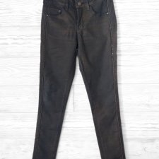 Cream spodnie z połyskiem (A)