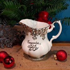 Mlecznik Royal Albert Anglia wzór 25 Silver Anniversary