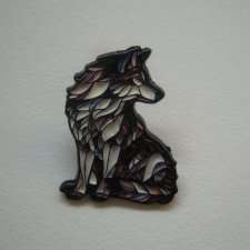 PIN PRZYPINKA BROSZKA WILK