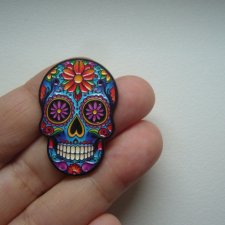 PIN PRZYPINKA BROSZKA CZASZKA
