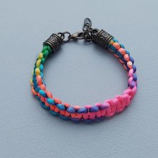 Neonowa seria kolorów - bransoletka