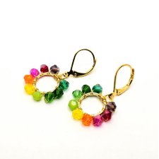 Wiszące kolczyki koła 4