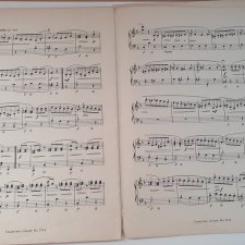 Stare nuty na fortepian Mozart retro Hainauer Breslau Litolff Verlag Kolekcjonerskie