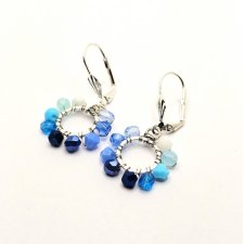 Wiszące kolczyki koła 14