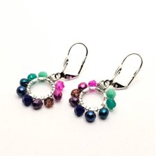 Wiszące kolczyki koła 19